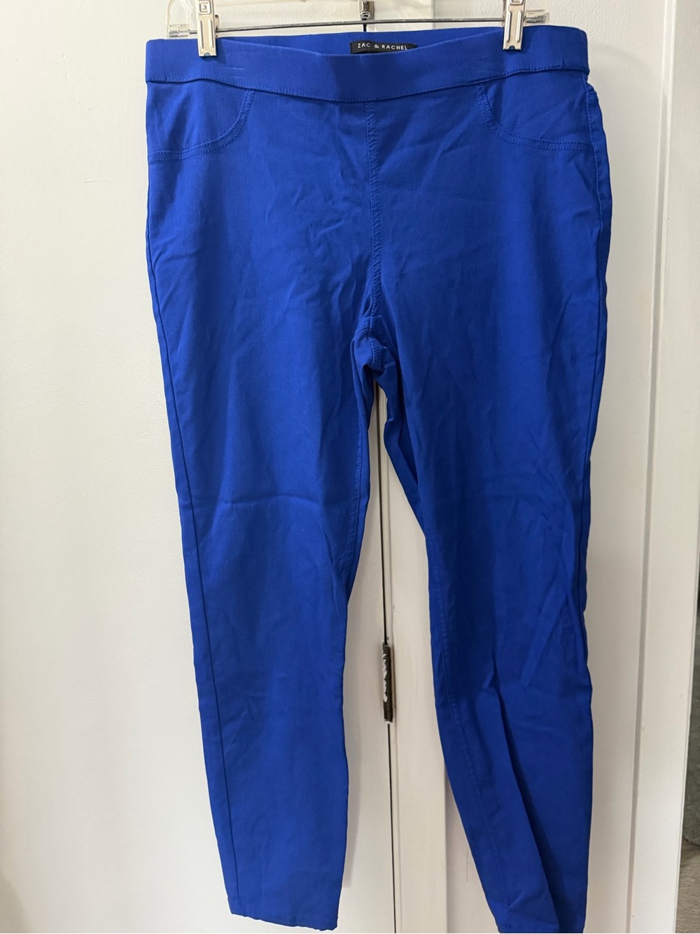 Zac & Rachel Cobalt Blue Stretch Pants
